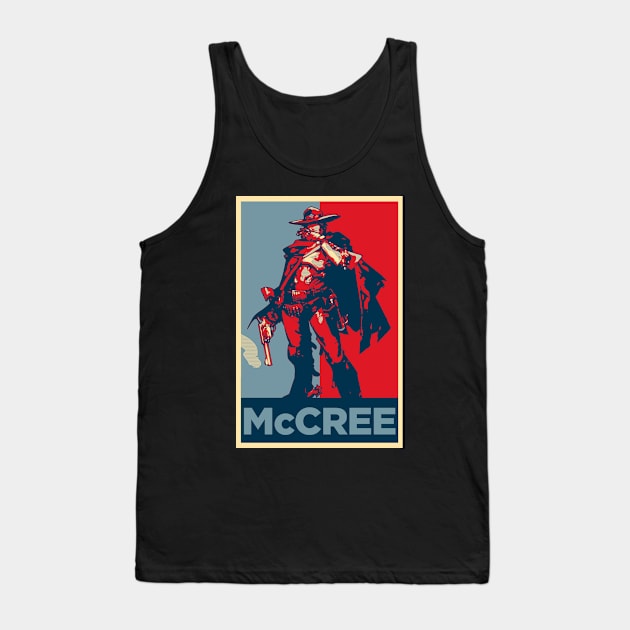 McCree Poster Tank Top by Anguru